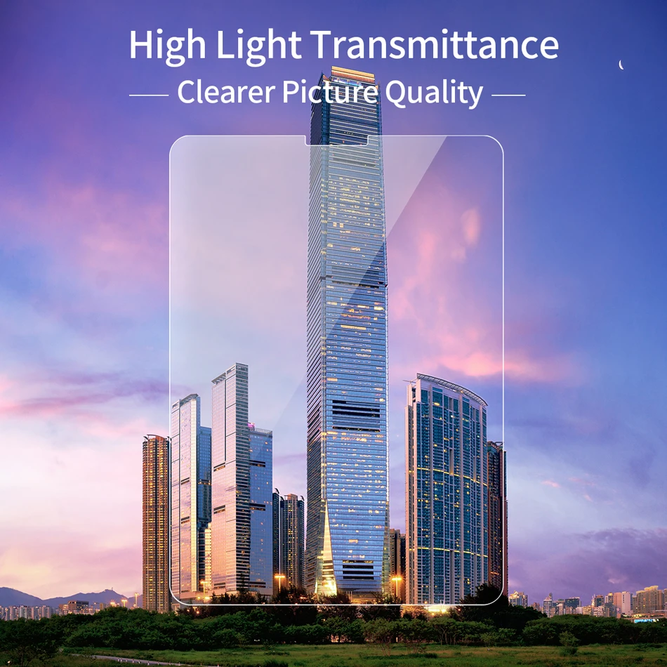 2 шт. закаленное стекло CHOETECH для Apple iPad Pro 2018 11 дюймов полная защита экрана планшета