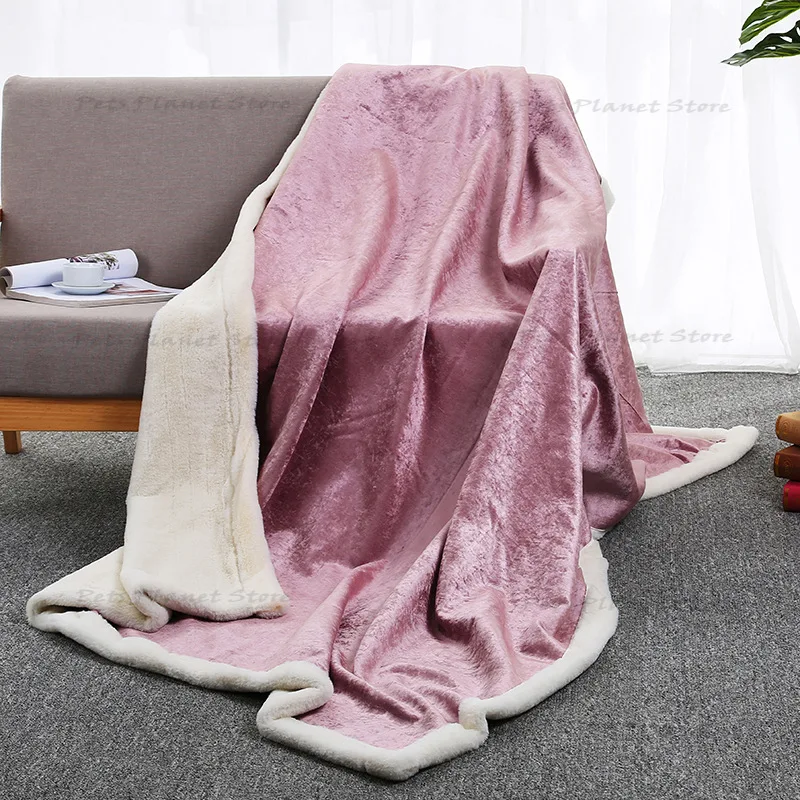 

Composite summer blanket double-sided summer blanket bright silk office blanket single double bed blanket cartoon blanket