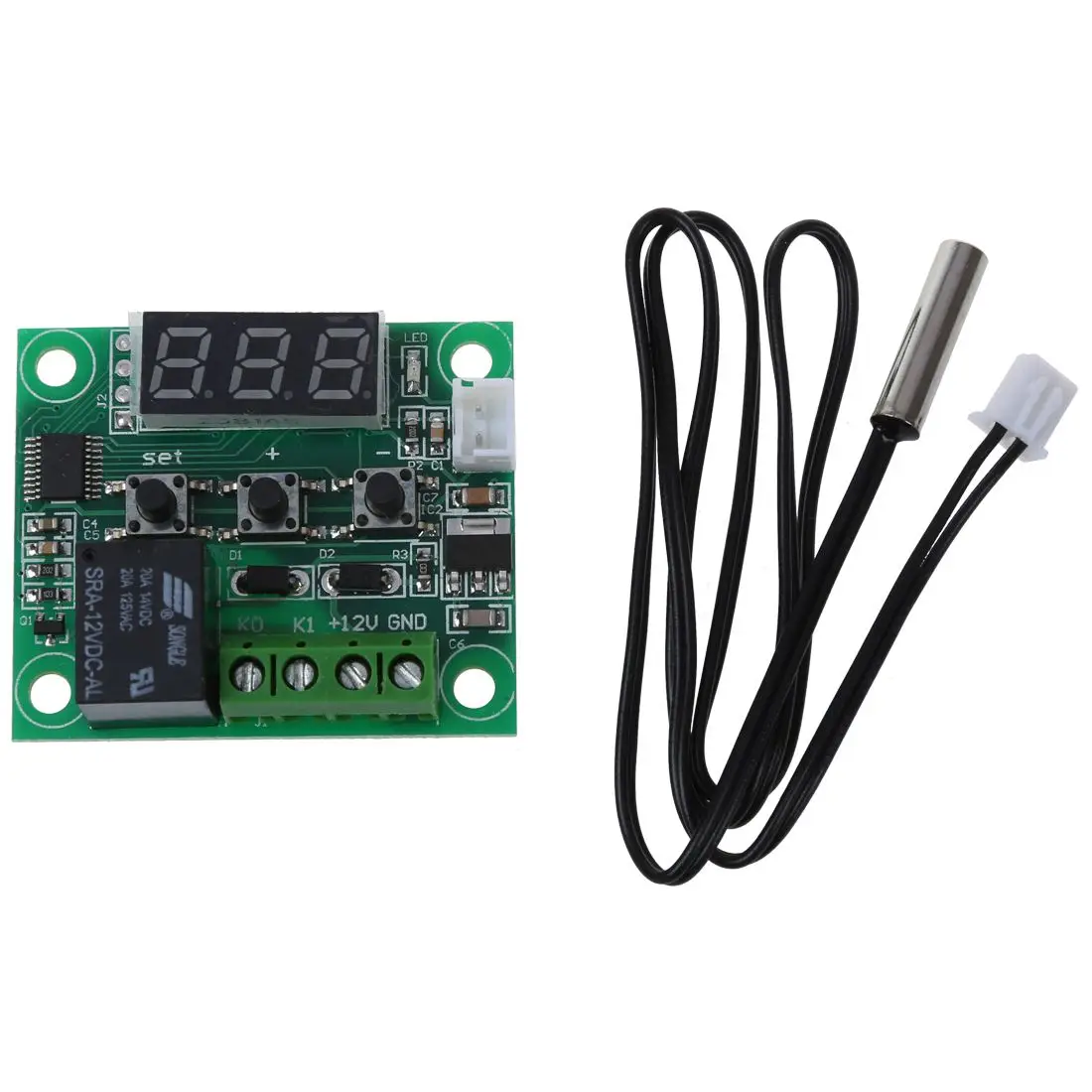 DC 12V Thermostats Temperature heat sensor switch -50 ~ 110 ° C | Инструменты