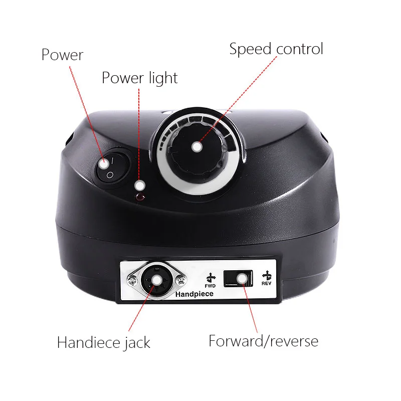 Фрезер Электрический Профессиональный для маникюра и педикюра 35000 об./мин. |