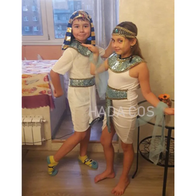 Костюм для косплея Древнего Египта детские костюмы представлений на Хэллоуин
