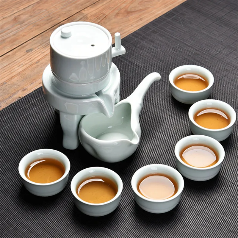 Керамическая антикварная каменная мельница кунг фу полуавтоматический чайный