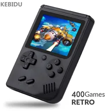 Ретро игровая консоль kebidu 400 в 1, портативная Карманная игровая консоль, мини ручной плеер для детей в подарок