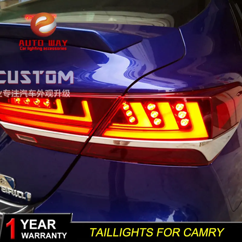 Автомобильный Стайлинг чехол для Toyota camry 2017 2018 задние фонари светодиодные задний