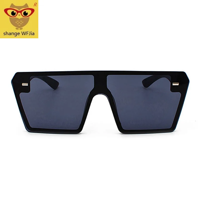 Очки солнцезащитные большие квадратные для мужчин и женщин роскошные модные