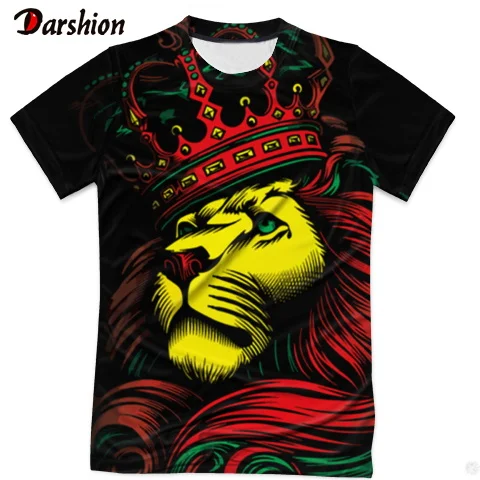 Футболка мужская летняя с коротким рукавом и круглым вырезом 3D принтом|Мужские