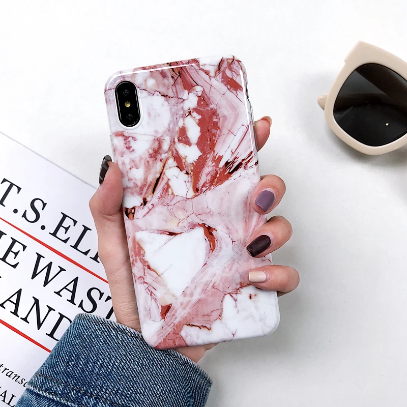 P20 Lite мраморный чехол для телефона на Coque huawei s Глянцевая Мягкая силиконовая