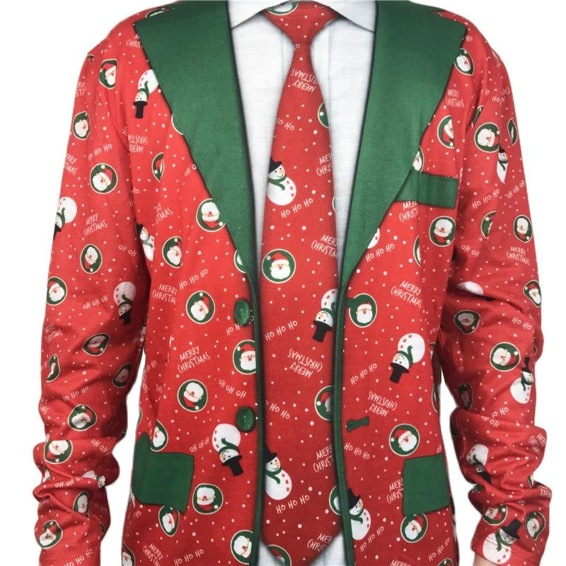 Забавная Футболка с имитацией двух частей принтом смокинга уродливая