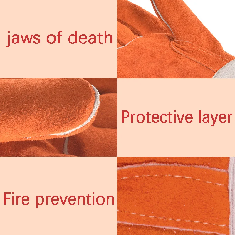 Утолщенные длинные перчатки против проколов износостойкие для предотвращения