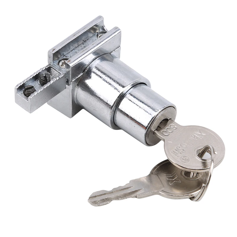 Стеклянный Замок из цинкового сплава цилиндрические раздвижные стеклянные