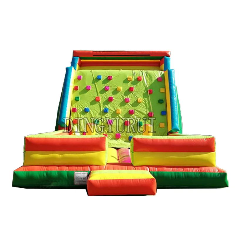 

PVC Material Huge Inflatable Climbing Wall Combo For Kids Outdoor Sports Game
