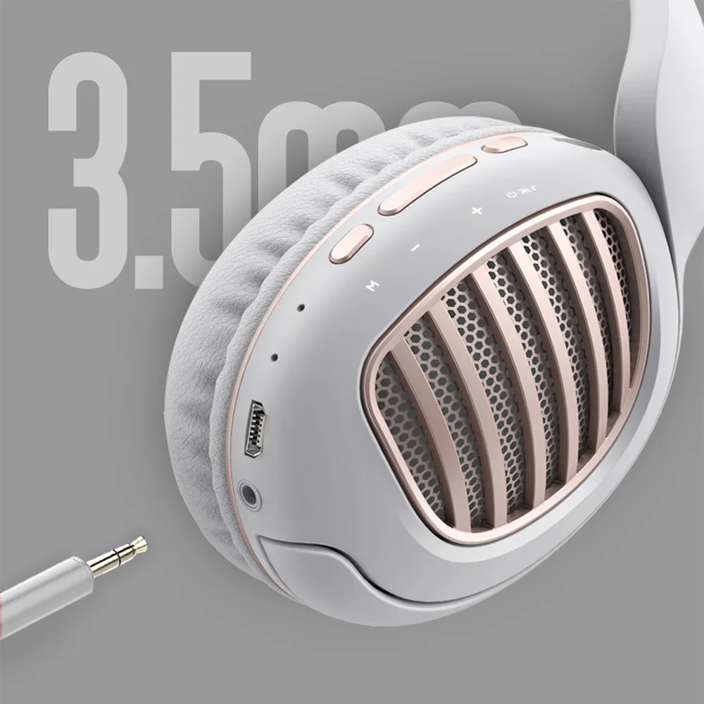 Новые портативные беспроводные наушники Arikasen Складная Bluetooth стереогарнитура