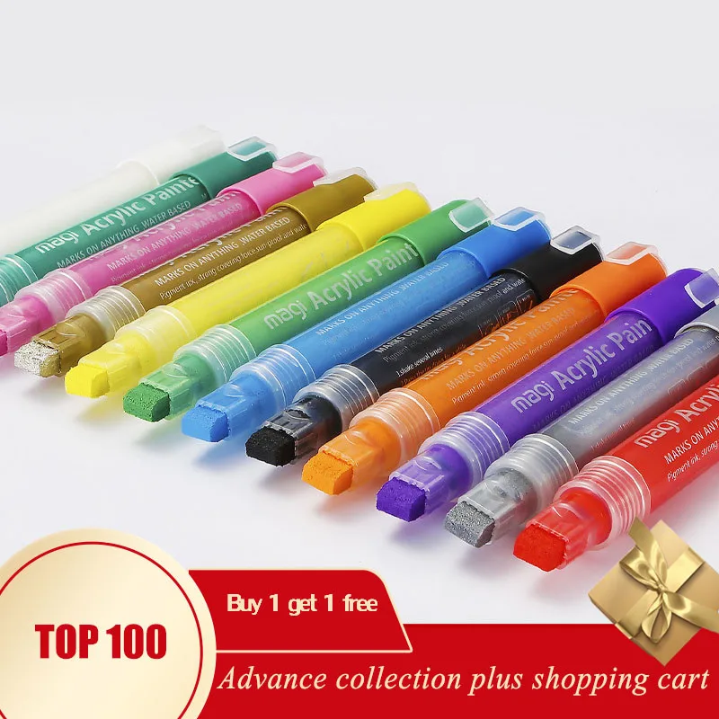 Ручка с надписью кисть для рисования войлочный материал escolar papelaria otuladors copic stiften