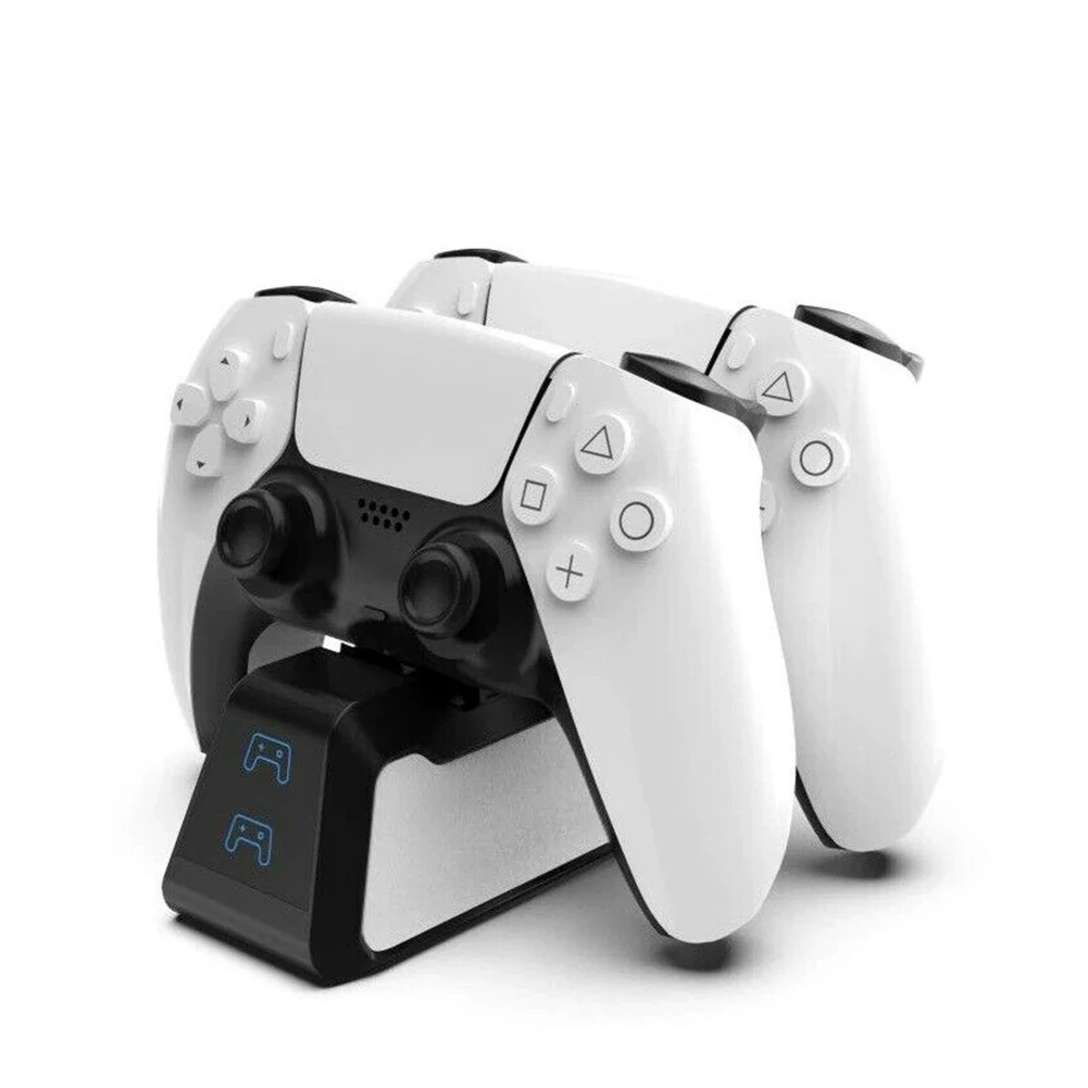 dual fast charger for ps5 wireless controller usb 3 1 type c fast charging cradle dock station for sony playstation5 gamepad free global shipping