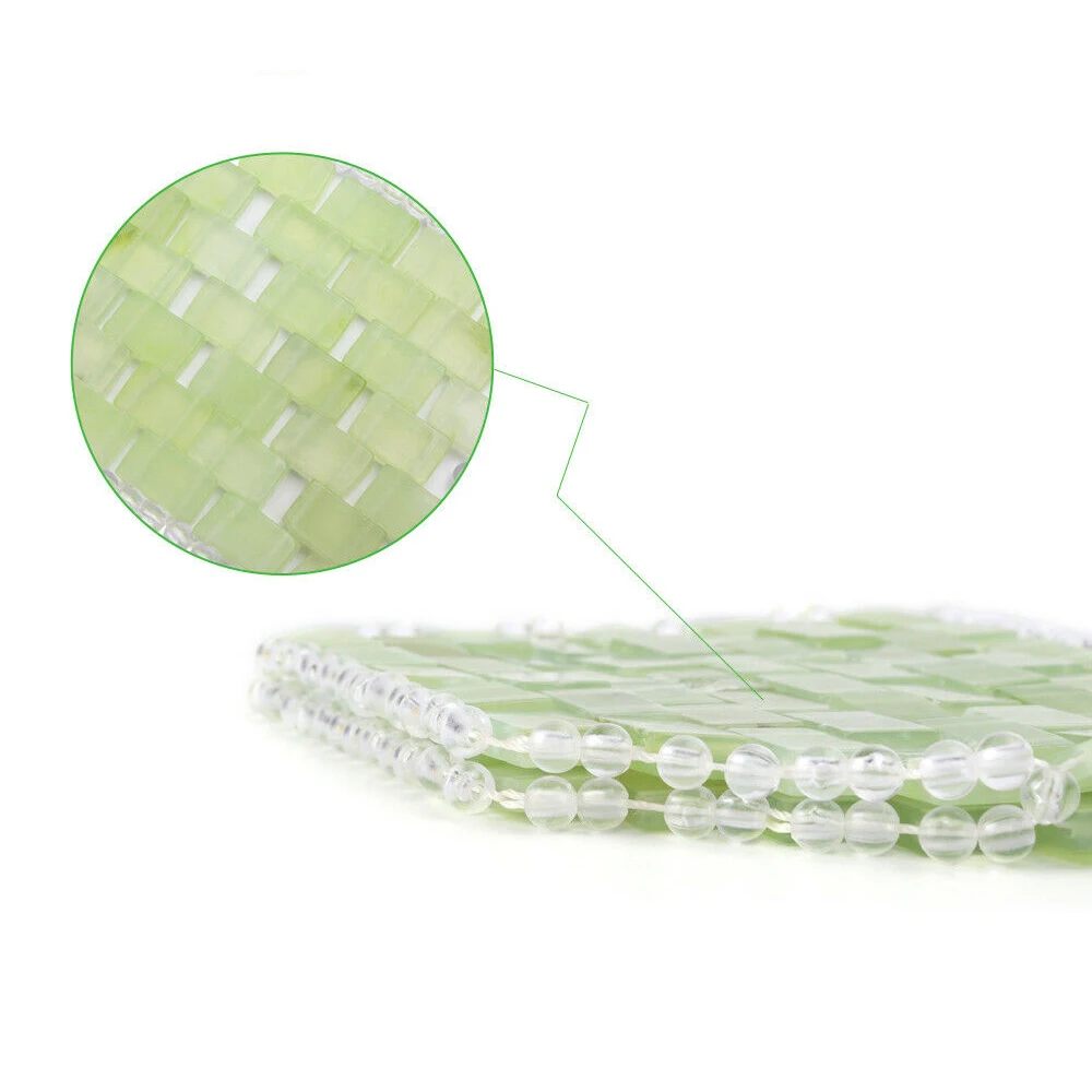 Маска для глаз из натурального нефрита массажная маска с камнями расслабления