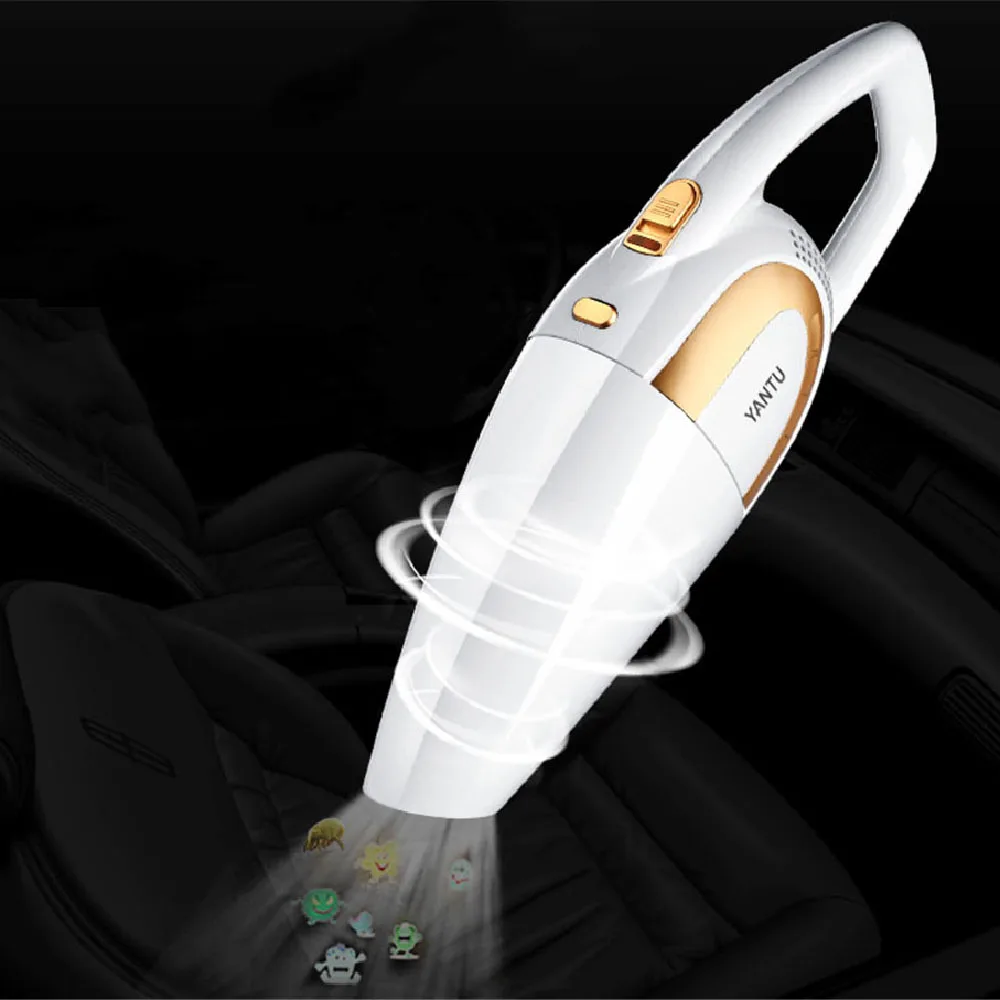 Портативный портативный пылесос для зарядки автомобиля беспроводной проводной