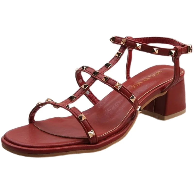 

Comfort Shoes for Women Block Heels Clear Sandals Suit Female Beige 2021 Summer Med Espadrilles Platform All-Match Chunky Black