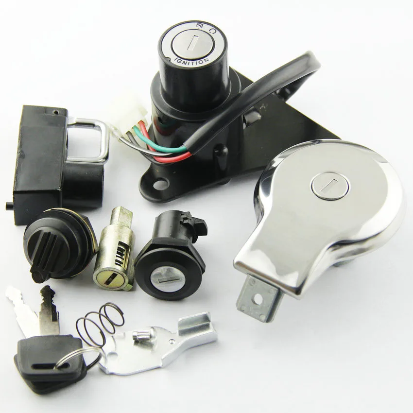 Fuel Tank Cover Cap Lock With Ignition Switch For Yamaha XV125 VIRAGO 125 1997 1998 1999 2000 XV250 250 1988-2013 | Автомобили и