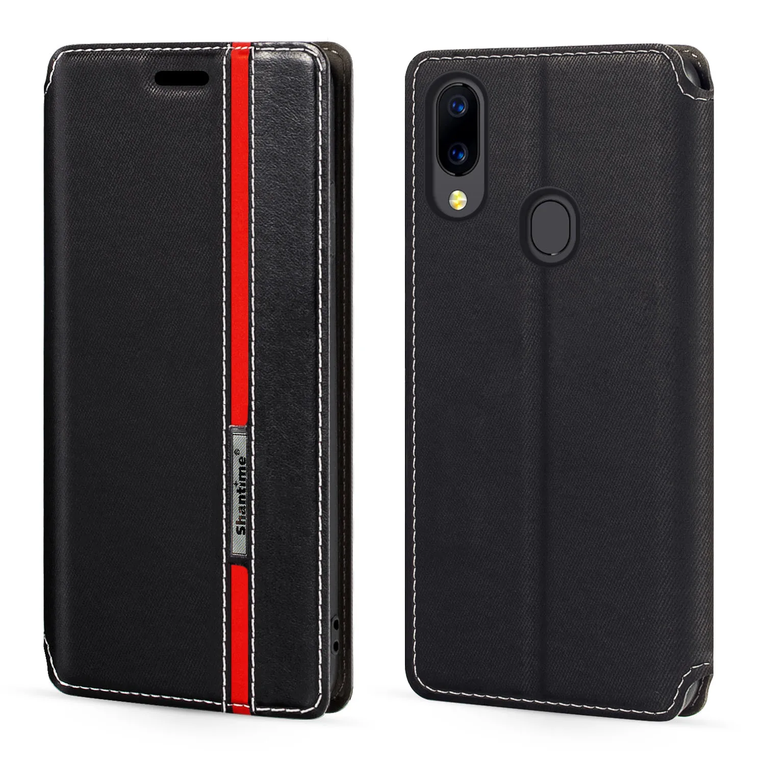 

Модный разноцветный кожаный чехол-книжка с магнитной застежкой для Umidigi A3 Pro