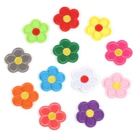 wholesale little yellow flower pattern patch ironing embroidered diy clothing t shirt denim backpack fashion fabric decoration
