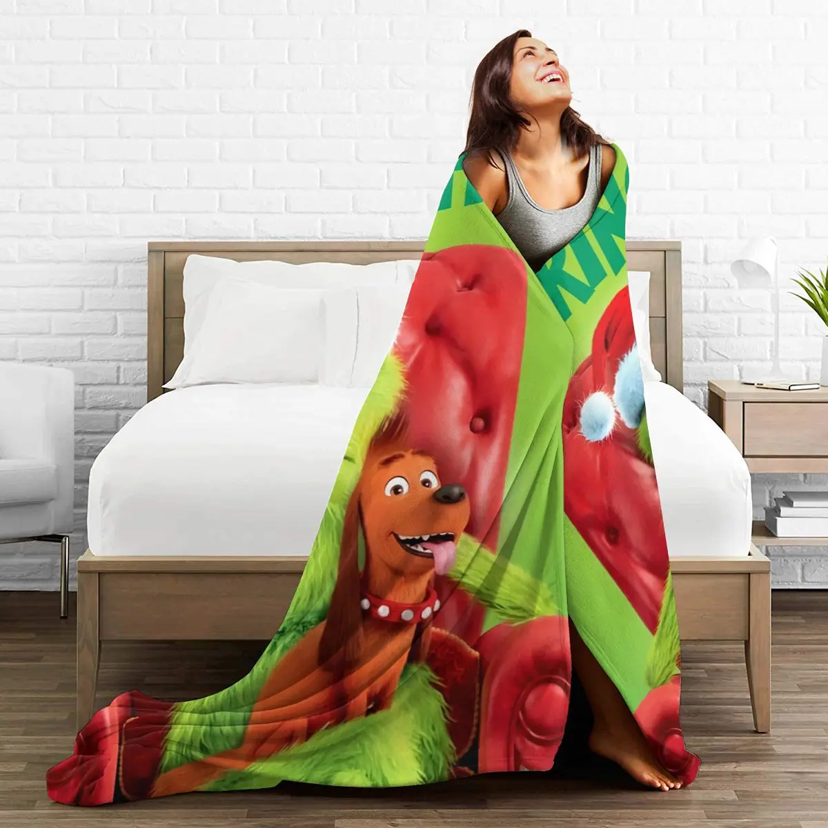 

Ultra Soft Sofa Blanket Cover Blanket Cartoon Cartoon Bedding Flannel plied Sofa Bedroom Decor for Children and Adults 108
