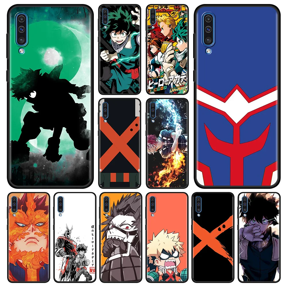 

Phone Case For Samsung GalaxyA90 5G A80 A70 A70S A60 A50 A50S A40 A30 A20 A20S A10 A10S A20e A10e My Hero Bakugou MHA