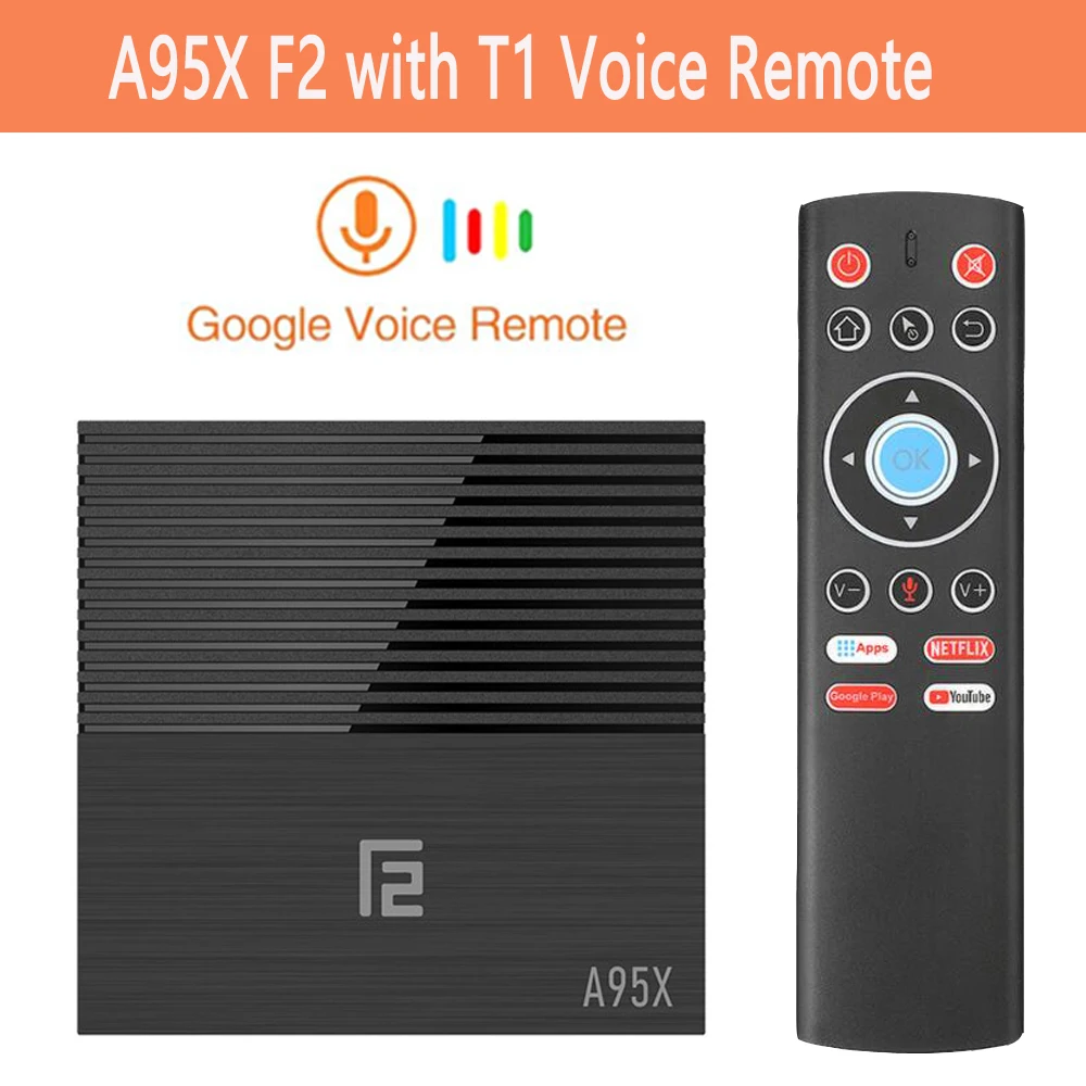 A95x F2 Смарт ТВ приставка Android 9,0 ТВ приставка S905 x2 4G 64G 4k четырехъядерный приставка медиаплеер Поддержка IP tv PK X96 MAX HK1