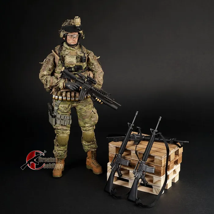 Estartek 1/6 оружие M16 пистолет Модель для 12 дюймов фигурку DIY | Игрушки и хобби