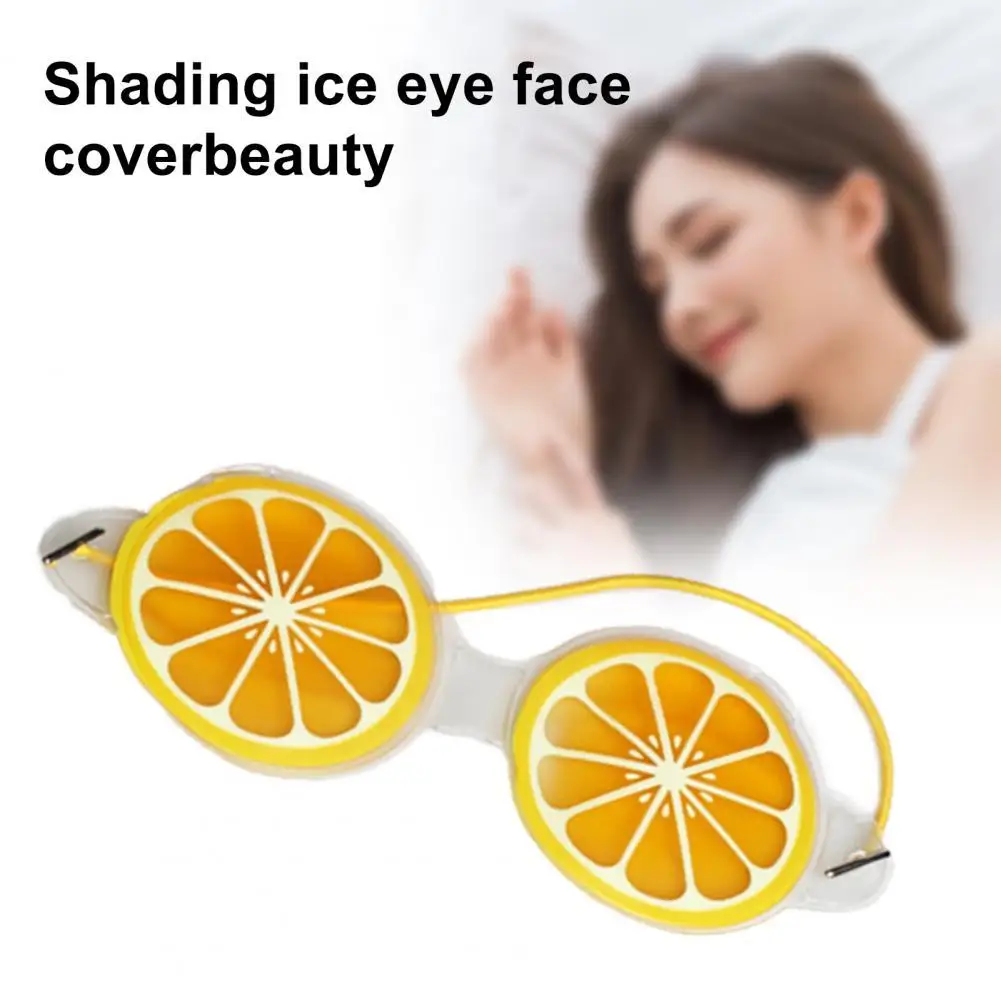 

Eye Blackout Cover Sleeping Blindfold Fruit Series Release Eyes Fatigue Icy Blindfold Blackout Eye Shade Cover Sleep Accessory