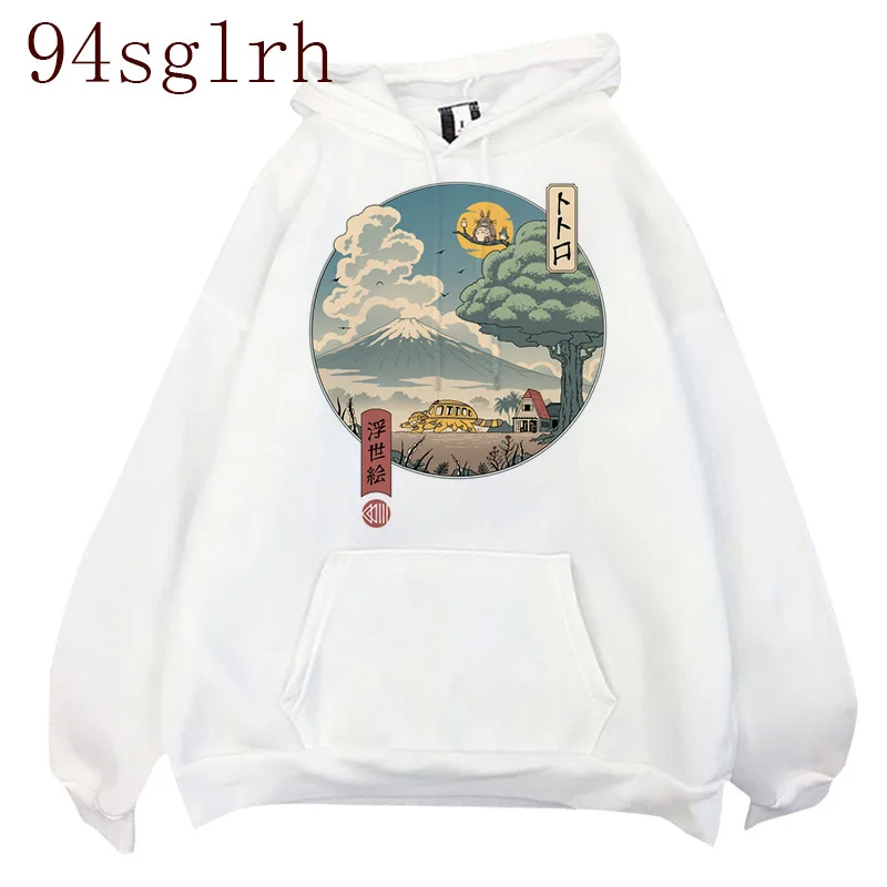 

Totoro Studio Ghibli Hoodies Women Miyazaki Hayao Graphic Funny Cartoon Ullzang Sweatshirts Anime Kawaii Harajuku Hoody Female