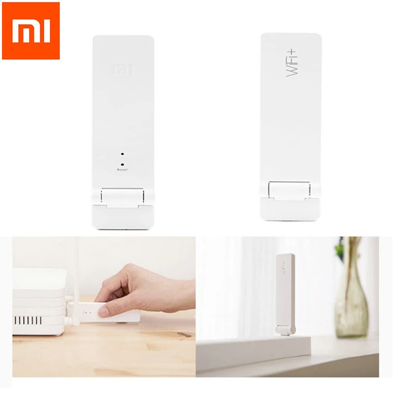 Оригинальный Xiao mi wifi усилитель удлинитель 2 Универсальный Repitidor 300 Мбит/с 802.11n