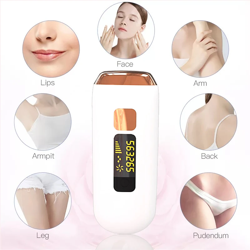 Kemei Epilator Lady Электрическая эпиляция для удаления волос Идеальная безупречная эпиляция, чистка лица, аккумуляторная 5