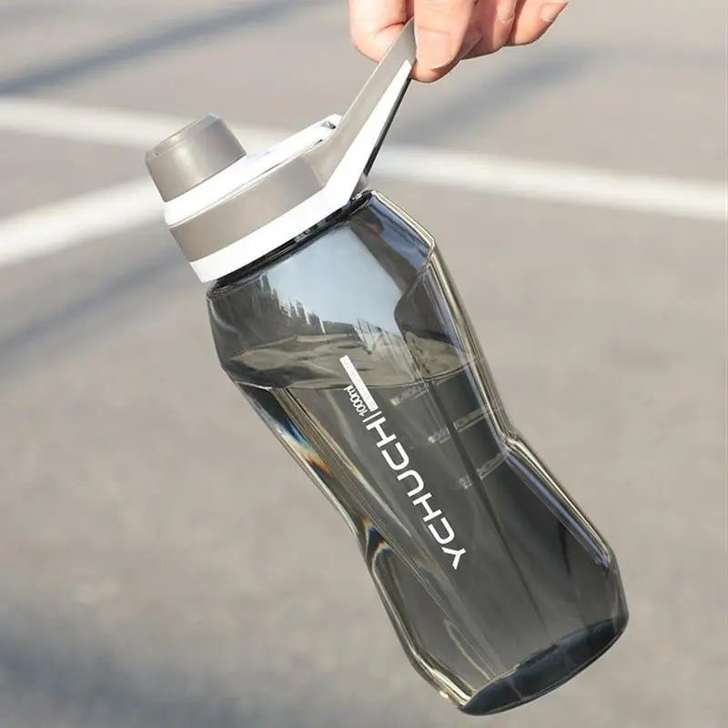 

1000ml/1500ml Plastic Water Bottle Large Capacity Portable Sport Water Bottles Outdoor Cycling Kettle Fitness Shaker Plastic Cup