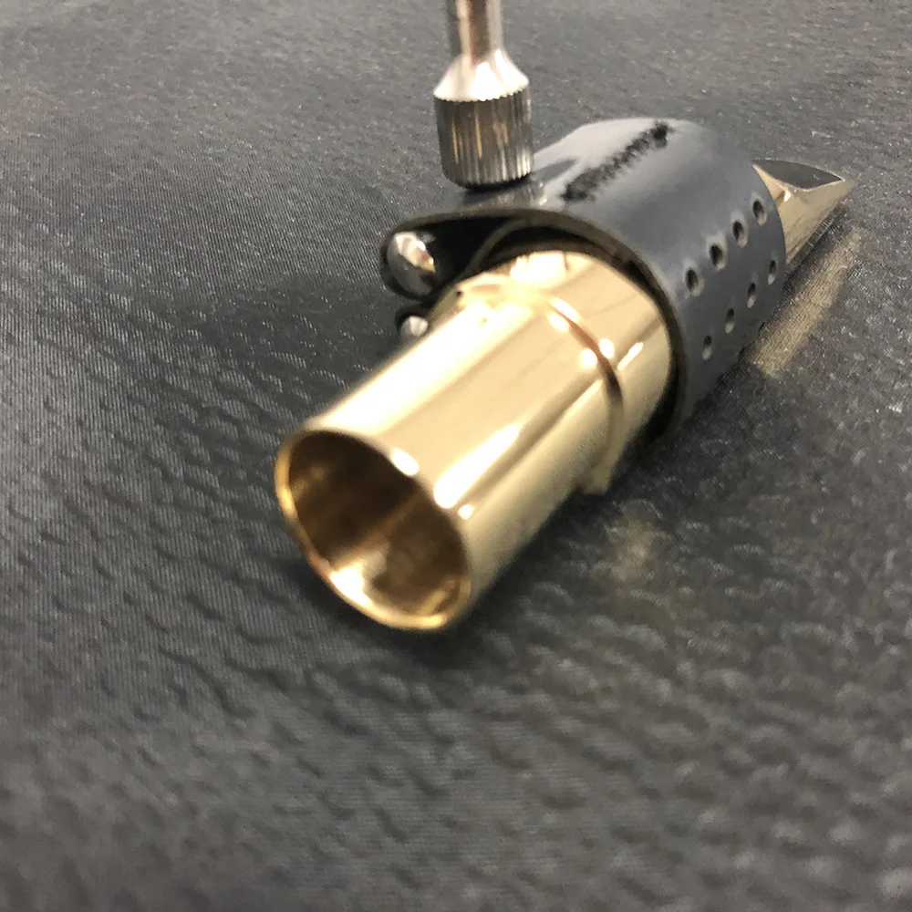 

Top Grade ATLO Saxophone Mouthpiece Pickup ATLO Saxophone Hide Substance Clip Accessories Metal Mouthpiece Pickup