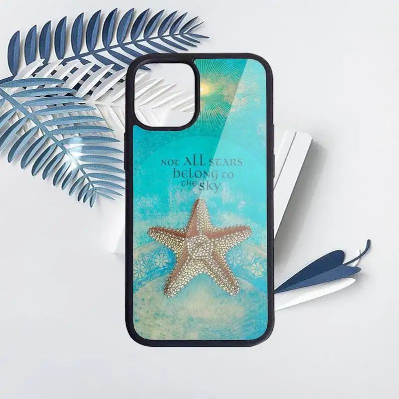 

Beach sunset the sea lanscape Phone Case PC for iPhone 11 12 pro XS MAX 8 7 6 6S Plus X 5S SE 2020 XR Luxury brand shell funda