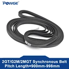 Резиновый синхронный ремень ГРМ POWGE 2MGT G2M 2GT, длина 900930950960976994, ширина 69 мм, замкнутый контур GT2 для 3D-принтера