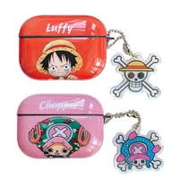 for airpods pro anime luffy chopper plastic soft protective case bluetooth compatible earphone protect cover