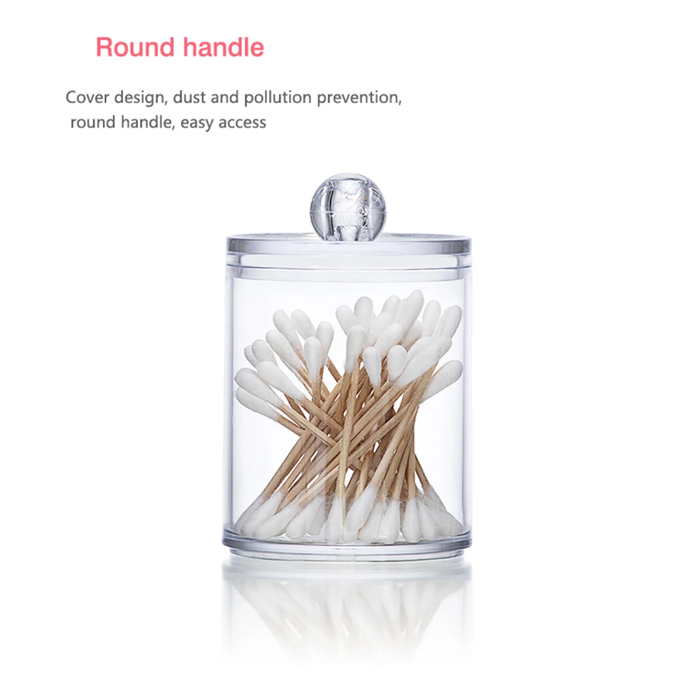 Новый акриловый Многофункциональный Круглый косметический двухслойный