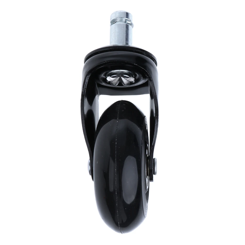 Ролики для офисного стула 2 5 дюйма поворотная пластина полиуретановые ролики