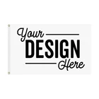 Индивидуальный флаг 200x200 см, баннер с логотипом, свободный дизайн, 100D полиэстер, печатное украшение, Спортивная реклама, латунные люверсы для помещений и улицы