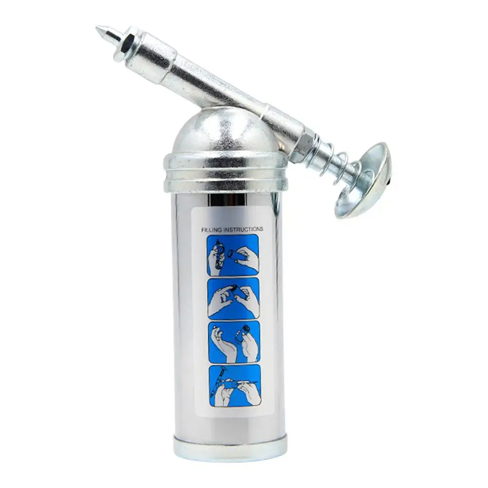 

Mini Multi-oil Injector 80cc Capacity 1000psi Portable High-Pressure Oiler Easy to Use Cycling Zinc Alloy Grease Injector