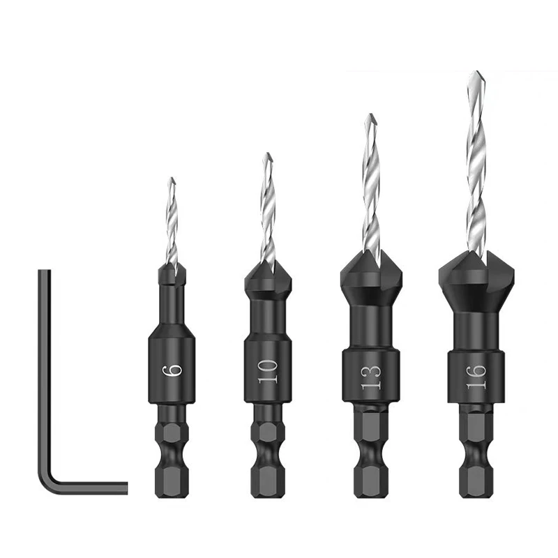 1 Набор столярных деревообрабатывающих сверл набор электрических инструментов