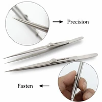 1pcs precision adjustable slide lock tweezer for jewelry electronic components holding tightly repair tool
