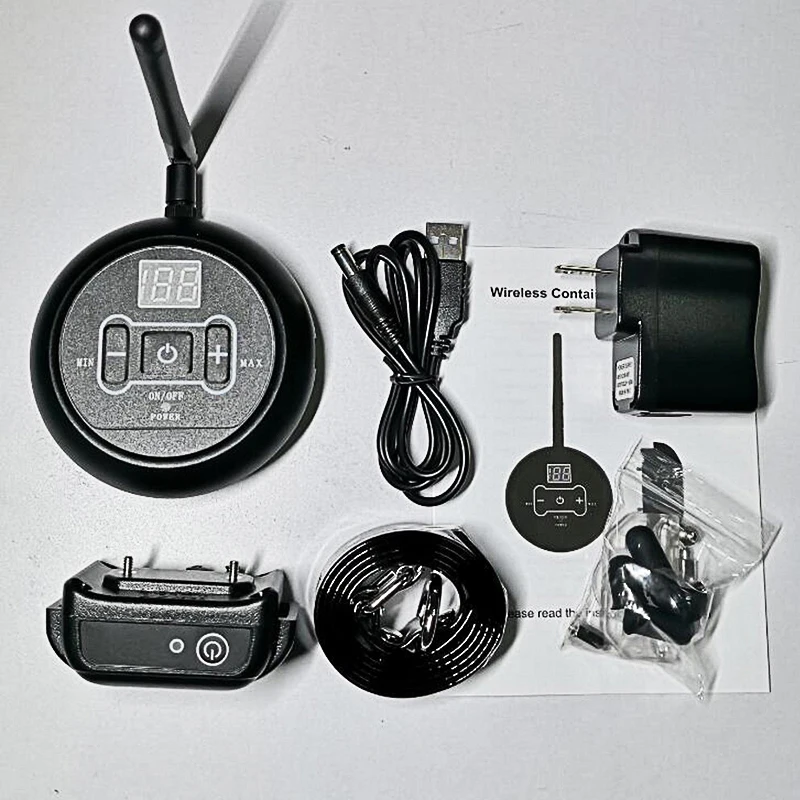 Ошейник для домашних питомцев Беспроводная электрическая система сдерживания