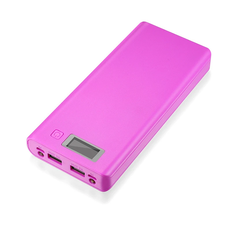 Мощность банка 18650 Батарея держатель Usb банк чехол мобильный телефон Зарядное