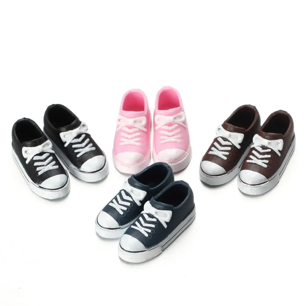 Fashion Shoes For 16cm Dolls 1/3 1/4 Doll Soft Plastic Sneakers PVC Casual Fit Foot Length 2~35cm Accessories | Игрушки и хобби