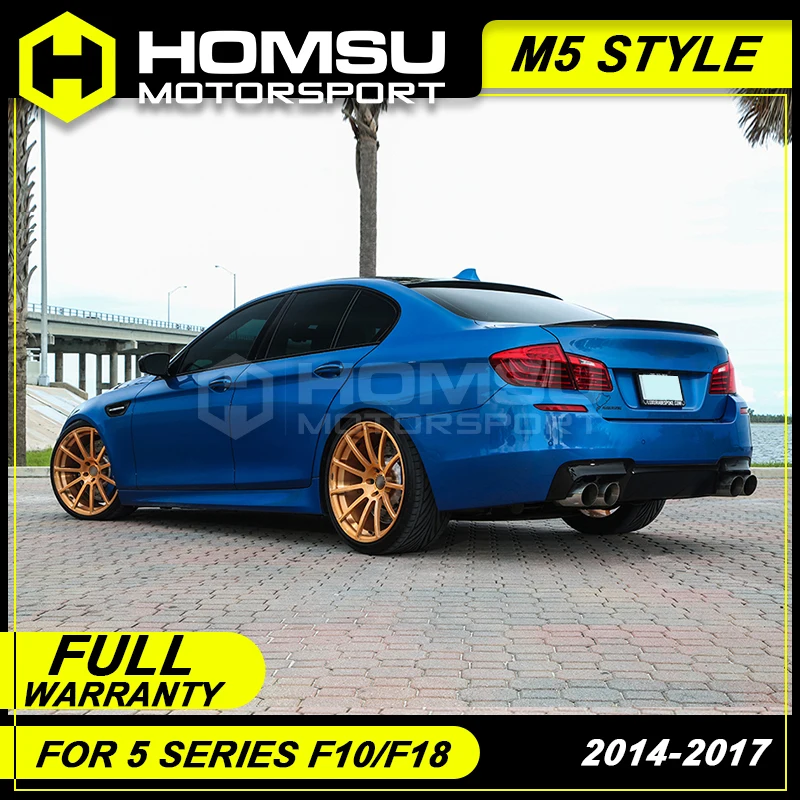 Комплект кузова F10 F18 5 Series M5 неокрашенный передний бампер переднее крыло боковые