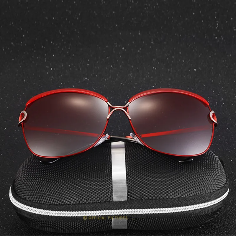 Винтажные Поляризованные солнцезащитные очки для женщин 2019 высококачественные