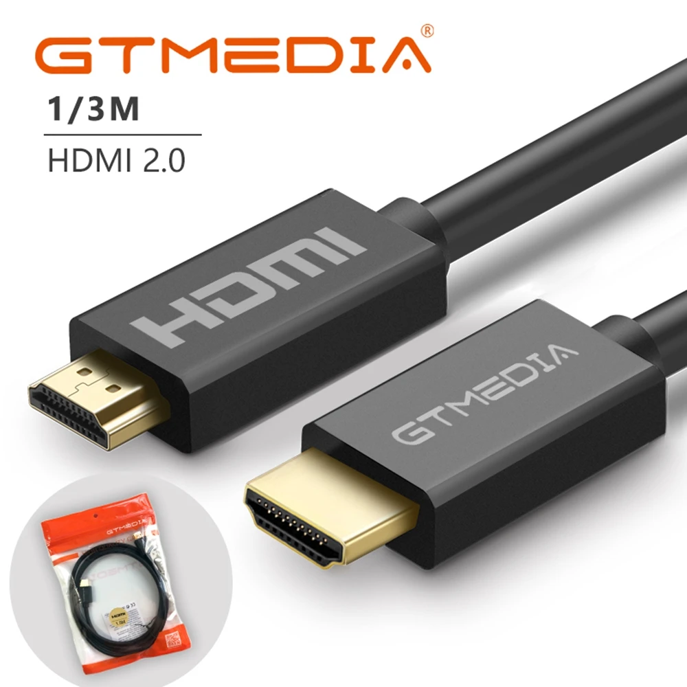 GTMEDIA HDMI позолоченный кабель 4K 60Hz оптоволоконный Оптический 2 0 2.0a 2.0b HDR HDCP2.2 для HDTV