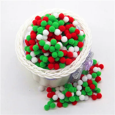 011619 20g Мини Помпон 8 мм Pom Poms Ponpon многоцветные Pompony ремесла поставки DIY для детской игрушки швейные украшения для дома и свадьбы 20 г - Цвет: 011619 20g
